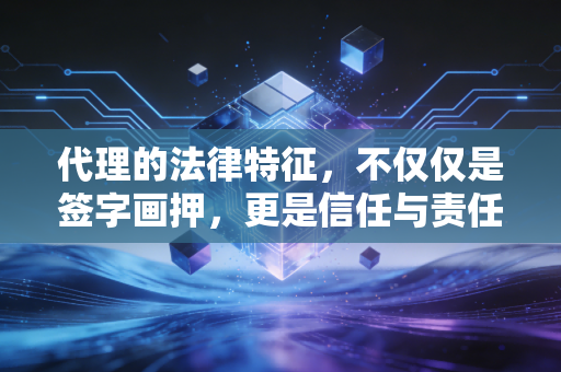 代理的法律特征,不仅仅是签字画押,更是信任与责任的博弈