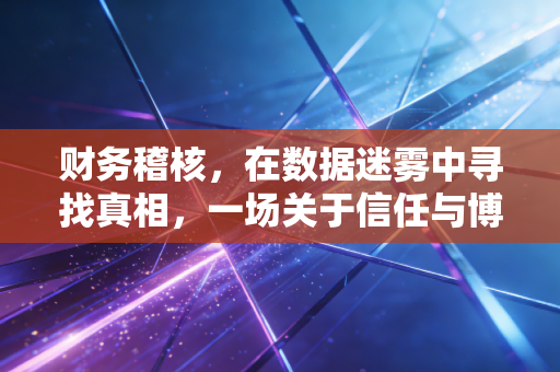 财务稽核,在数据迷雾中寻找真相,一场关于信任与博弈的职场修行