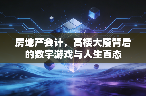 房地产会计,高楼大厦背后的数字游戏与人生百态