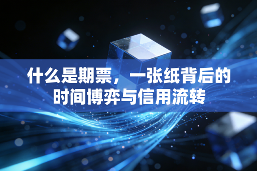 什么是期票,一张纸背后的时间博弈与信用流转