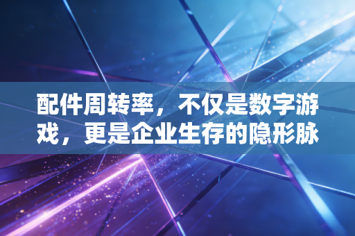 配件周转率,不仅是数字游戏,更是企业生存的隐形脉搏