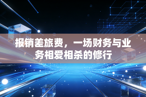 报销差旅费，一场财务与业务相爱相杀的修行