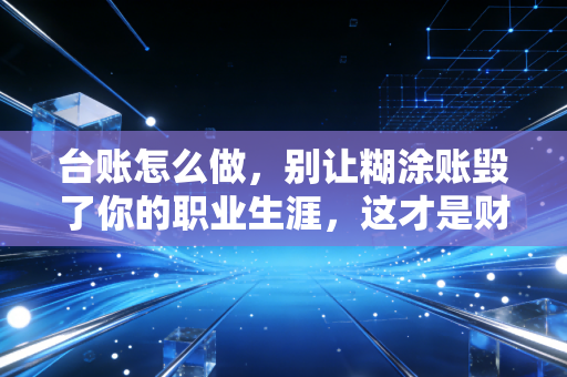 台账怎么做,别让糊涂账毁了你的职业生涯,这才是财务人的顶级内功