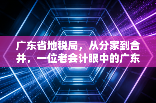 广东省地税局,从分家到合并,一位老会计眼中的广东税务变迁与坚守