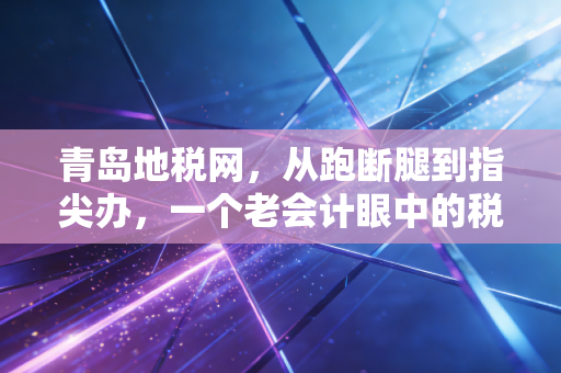 青岛地税网，从跑断腿到指尖办，一个老会计眼中的税务数字化变迁