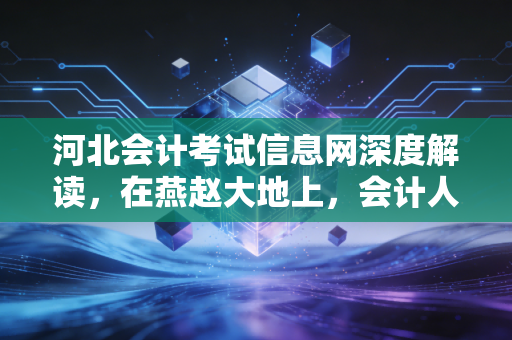 河北会计考试信息网深度解读，在燕赵大地上，会计人如何打破职业天花板？