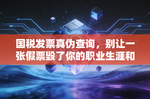 国税发票真伪查询,别让一张假票毁了你的职业生涯和钱包