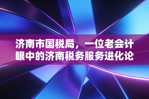 济南市国税局,一位老会计眼中的济南税务服务进化论