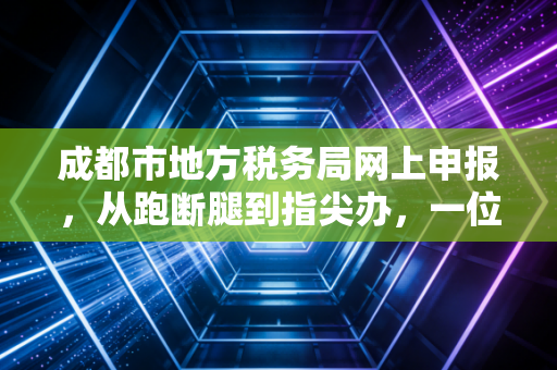 成都市地方税务局网上申报,从跑断腿到指尖办,一位老会计的数字化感悟