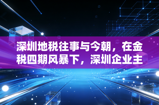 深圳地税往事与今朝，在金税四期风暴下，深圳企业主该如何守住钱袋子？