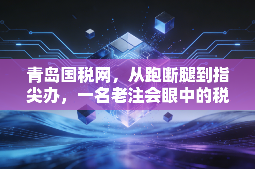 青岛国税网,从跑断腿到指尖办,一名老注会眼中的税务数字化变迁