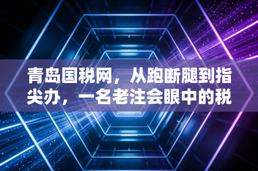 青岛国税网,从跑断腿到指尖办,一名老注会眼中的税务数字化变迁