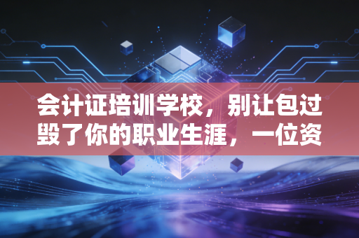 会计证培训学校,别让包过毁了你的职业生涯,一位资深注会人的掏心窝建议
