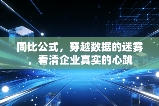 同比公式,穿越数据的迷雾,看清企业真实的心跳