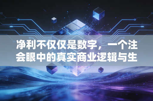 净利不仅仅是数字,一个注会眼中的真实商业逻辑与生存法则