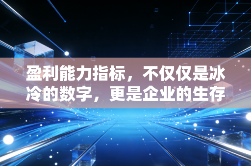 盈利能力指标,不仅仅是冰冷的数字,更是企业的生存体温
