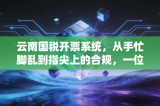 云南国税开票系统,从手忙脚乱到指尖上的合规,一位老会计的实战心法