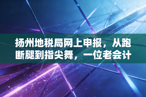 扬州地税局网上申报，从跑断腿到指尖舞，一位老会计的进阶实录