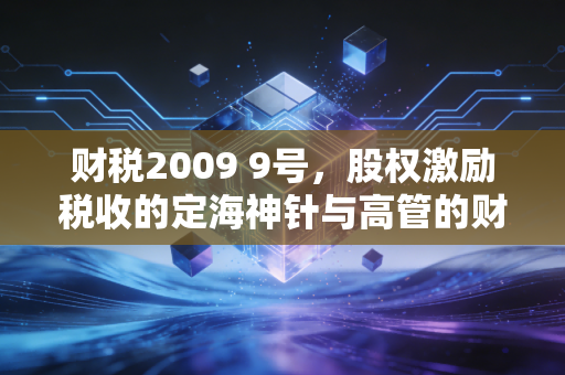 财税2009 9号,股权激励税收的定海神针与高管的财富密码