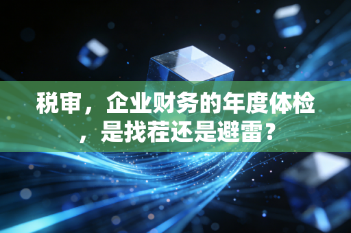 税审,企业财务的年度体检,是找茬还是避雷?