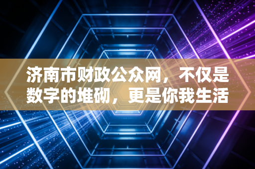 济南市财政公众网,不仅是数字的堆砌,更是你我生活的保障——一位注册会计师的深度解读