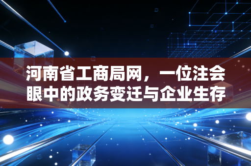 河南省工商局网,一位注会眼中的政务变迁与企业生存指南