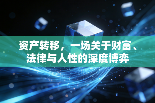 资产转移,一场关于财富、法律与人性的深度博弈