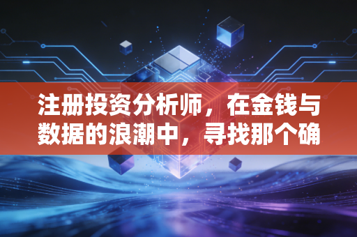 注册投资分析师，在金钱与数据的浪潮中，寻找那个确定的答案
