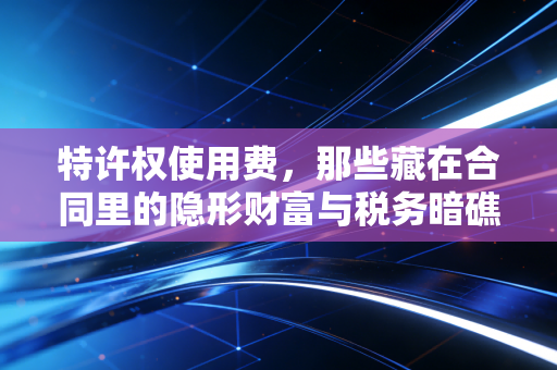特许权使用费,那些藏在合同里的隐形财富与税务暗礁