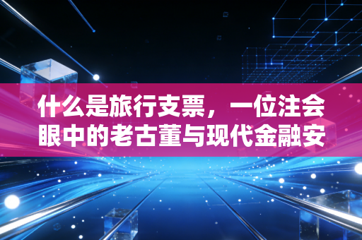 什么是旅行支票,一位注会眼中的老古董与现代金融安全启示