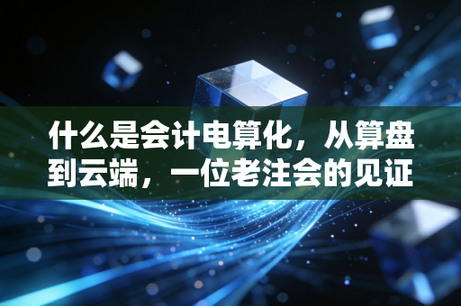 什么是会计电算化，从算盘到云端，一位老注会的见证与思考