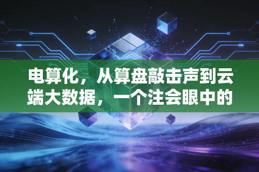 电算化,从算盘敲击声到云端大数据,一个注会眼中的会计变迁史
