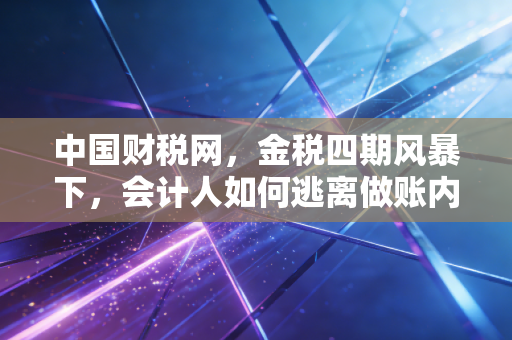 中国财税网，金税四期风暴下，会计人如何逃离做账内卷，实现职业跃迁？