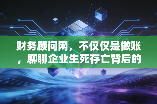 财务顾问网，不仅仅是做账，聊聊企业生死存亡背后的财务智慧