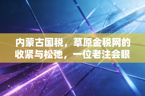 内蒙古国税,草原金税网的收紧与松弛,一位老注会眼中的企业税务突围战