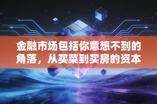 金融市场包括你意想不到的角落,从买菜到买房的资本流转