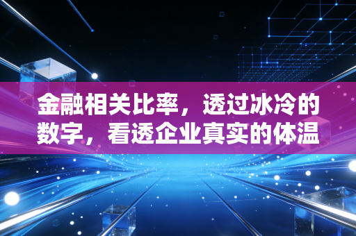 金融相关比率,透过冰冷的数字,看透企业真实的体温与脉搏