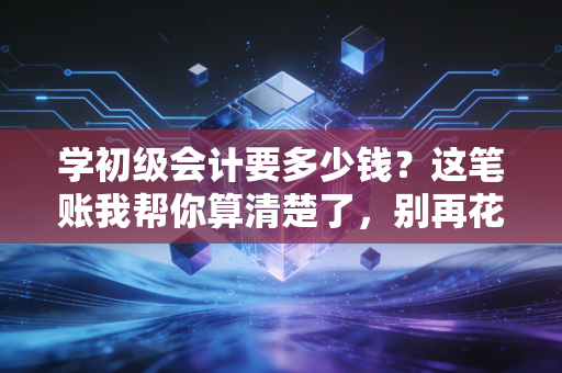 学初级会计要多少钱?这笔账我帮你算清楚了,别再花冤枉钱!