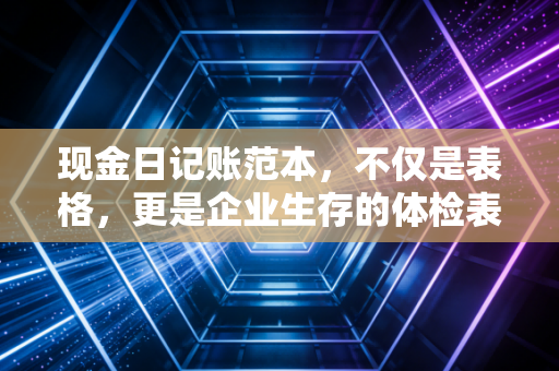现金日记账范本,不仅是表格,更是企业生存的体检表与实操指南