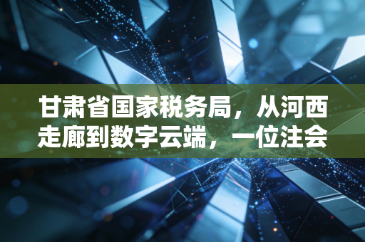 甘肃省国家税务局,从河西走廊到数字云端,一位注会眼中的税务温情与变革