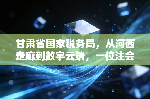 甘肃省国家税务局,从河西走廊到数字云端,一位注会眼中的税务温情与变革