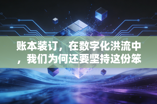账本装订,在数字化洪流中,我们为何还要坚持这份笨拙的仪式感