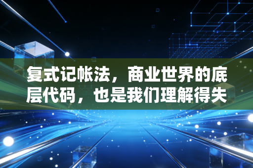 复式记帐法,商业世界的底层代码,也是我们理解得失的哲学罗盘