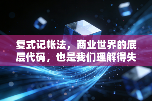 复式记帐法，商业世界的底层代码，也是我们理解得失的哲学罗盘