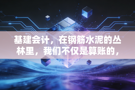 基建会计，在钢筋水泥的丛林里，我们不仅是算账的，更是守门人