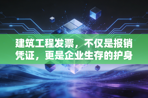 建筑工程发票，不仅是报销凭证，更是企业生存的护身符