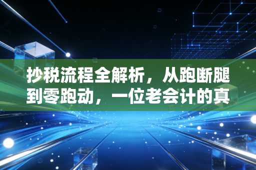 抄税流程全解析,从跑断腿到零跑动,一位老会计的真心话