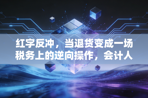 红字反冲,当退货变成一场税务上的逆向操作,会计人该如何优雅转身?