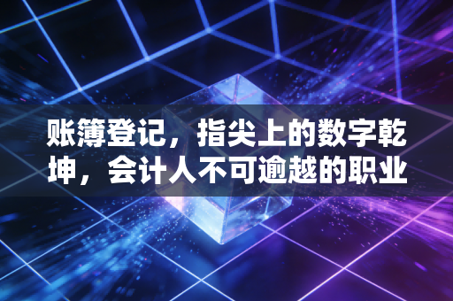 账簿登记，指尖上的数字乾坤，会计人不可逾越的职业底线