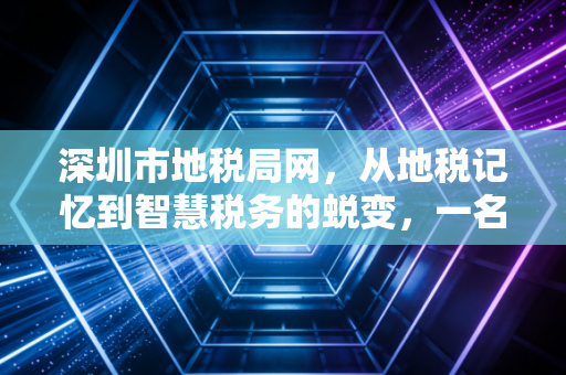 深圳市地税局网，从地税记忆到智慧税务的蜕变，一名老注会的真心话